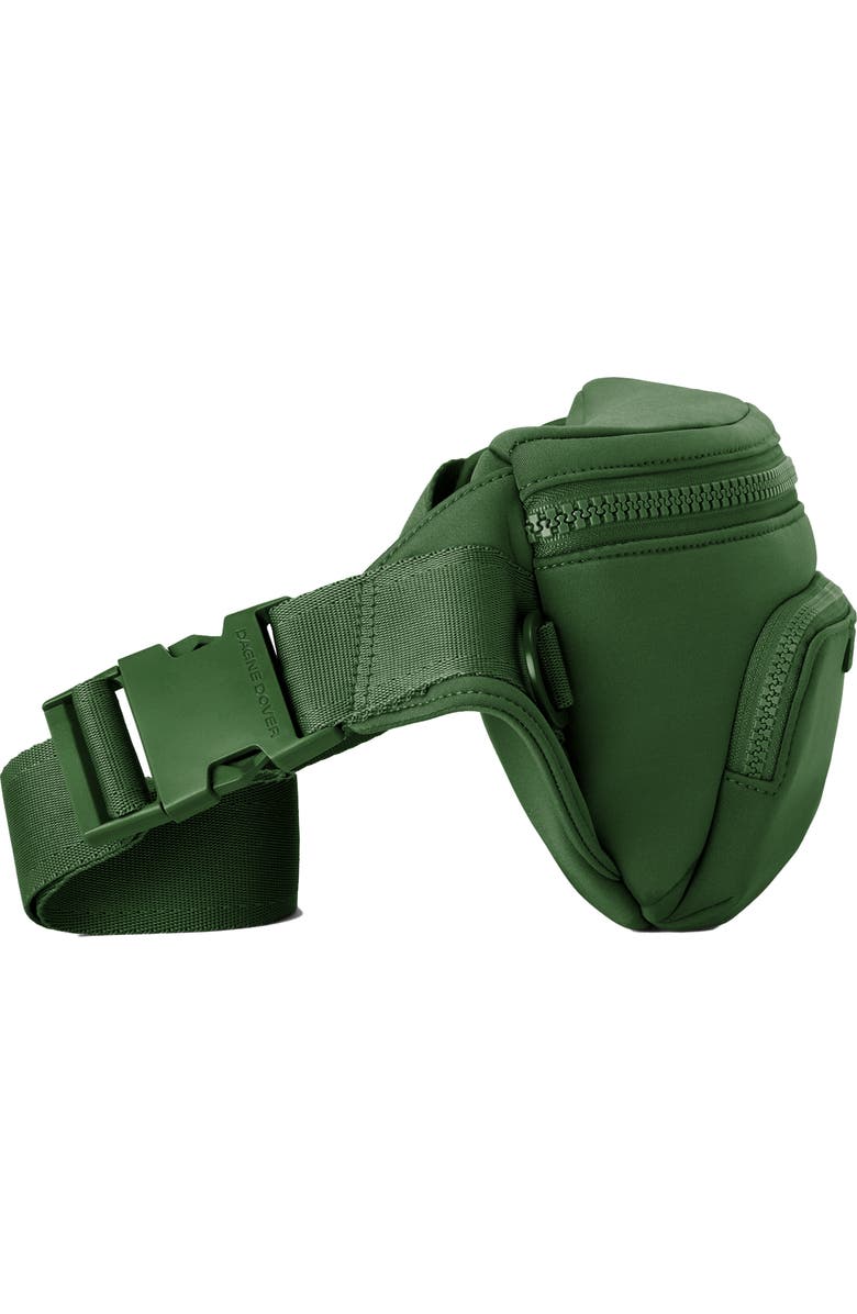 Dagne Dover Jax Large Neoprene Belt Bag, Alternate, color, Pine