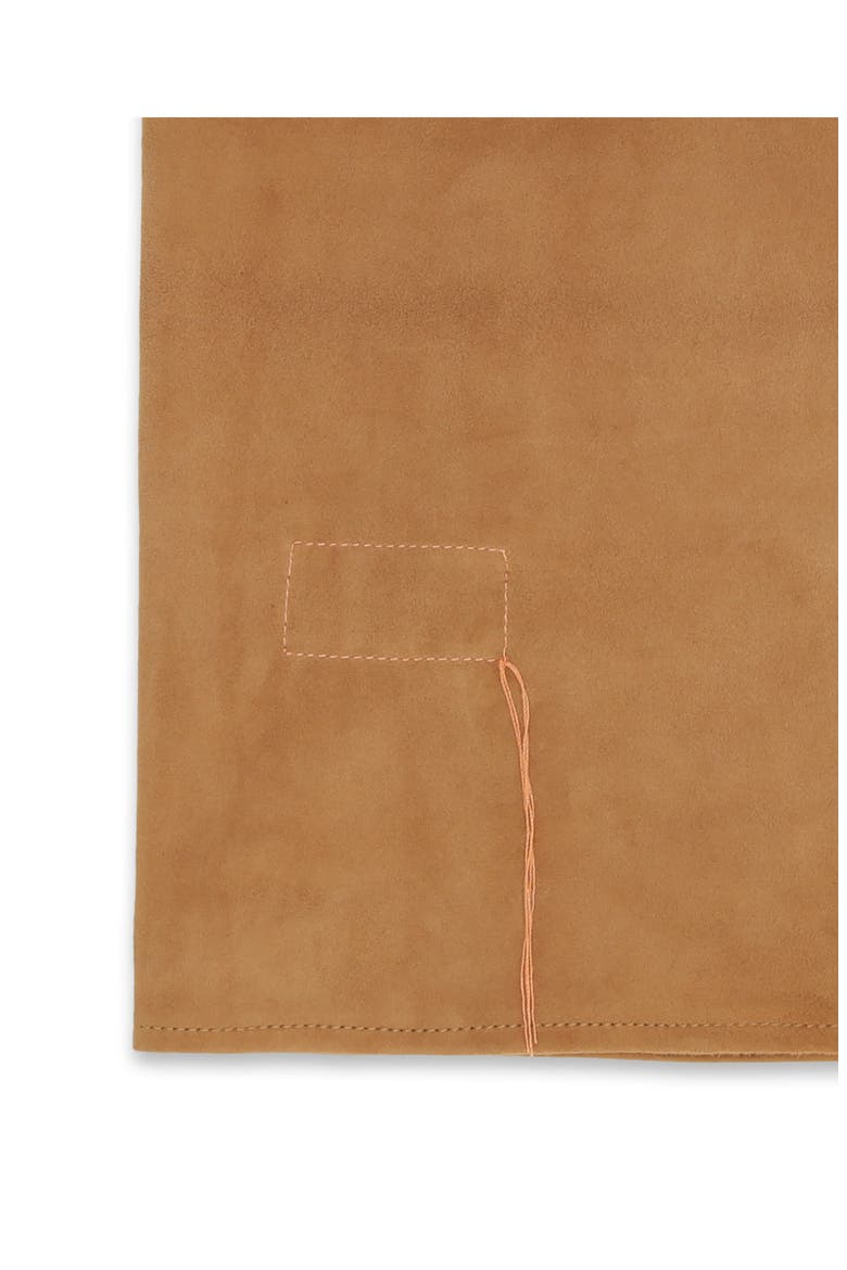 Chamois Leather Short Dress, Alternate, color, Camel