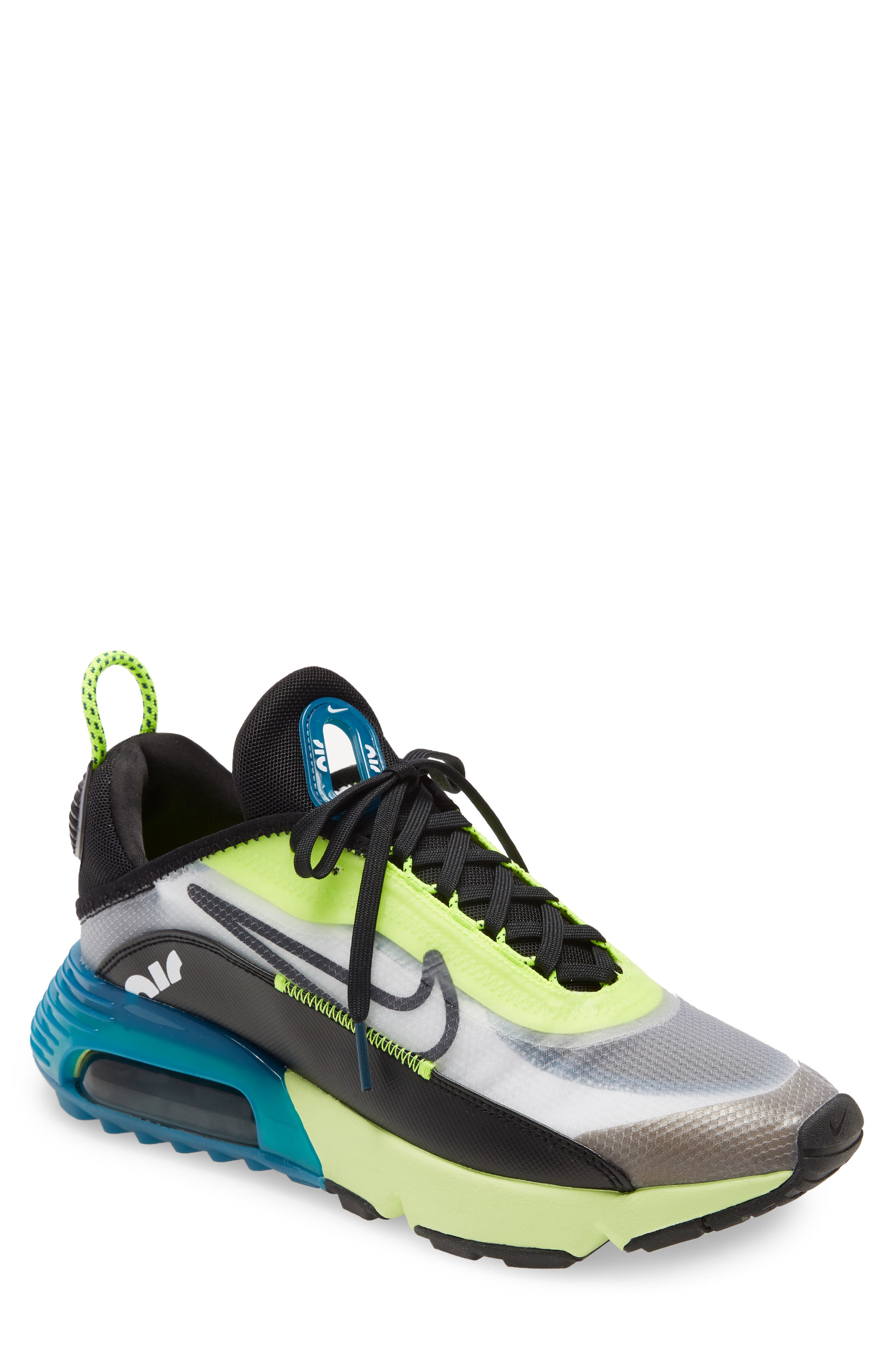 Air Max 2090 Sneaker, Main, color, WHITE/ BLACK/ VOLT/ BLUE