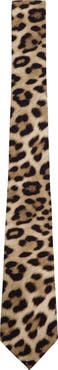 Lords of Harlech Leopard Womens Printed Tie