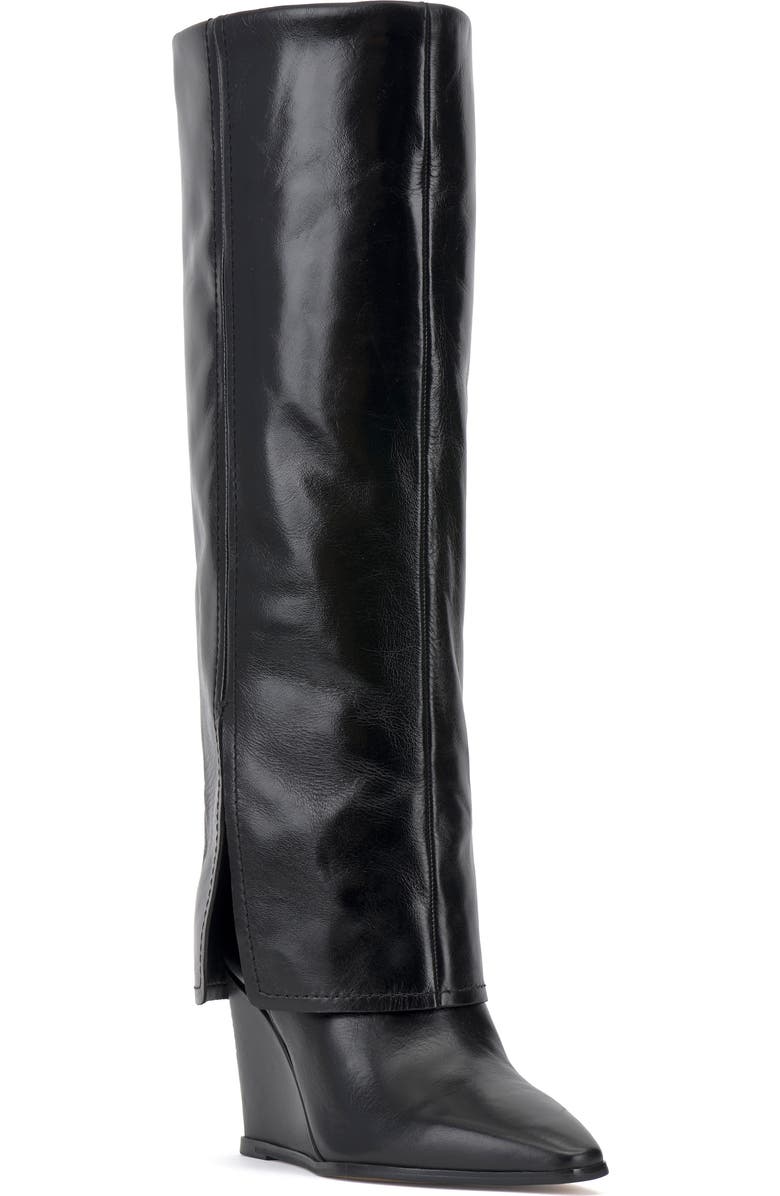 Vince Camuto Tibani Foldover Shaft Knee High Boot, Main, color,