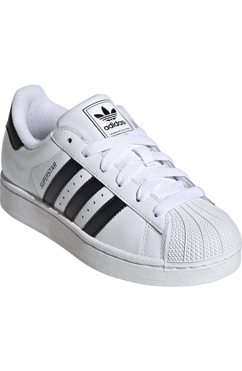 adidas Kids' Superstar Sneaker, Main, color, Cloud White/ Black/ White
