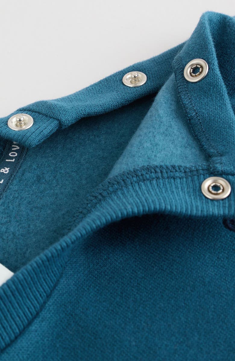 NEXT Bear Sweatshirt & Pants Set, Alternate, color, Blue