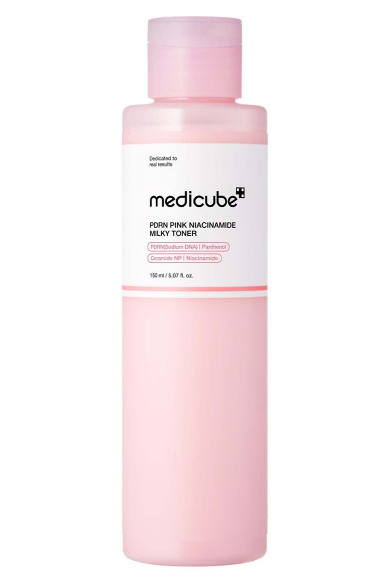 PDRN Pink Niacinamide Milky Toner, Main, color, PINK