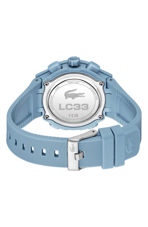 Lacoste Lc33 Silicone Strap Watch, 40mm