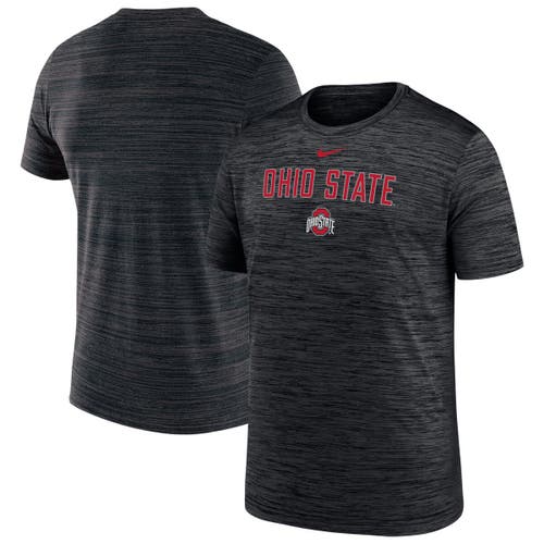 Nike Youth  Black Ohio State Buckeyes Velocity Performance T-shirt In Black