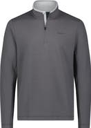 Ben Sherman Textured Knit Quarter Zip Pullover