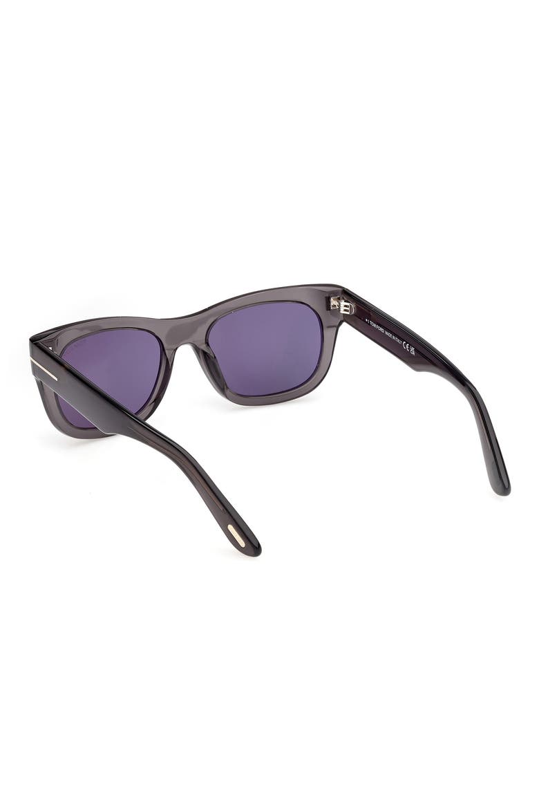 54mm Rectangular Sunglasses, Alternate, color, GREY / OTHER / BLUE