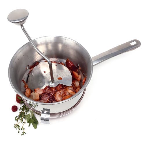 Norpro 2 Quart Multi Purpose Food Mill, Stainless Steel In Metallic