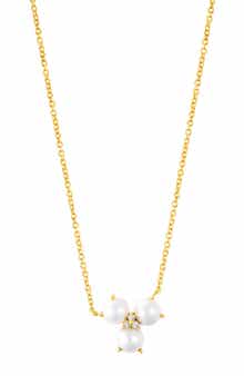 Adornia Freshwater Pearl Pendant Necklace