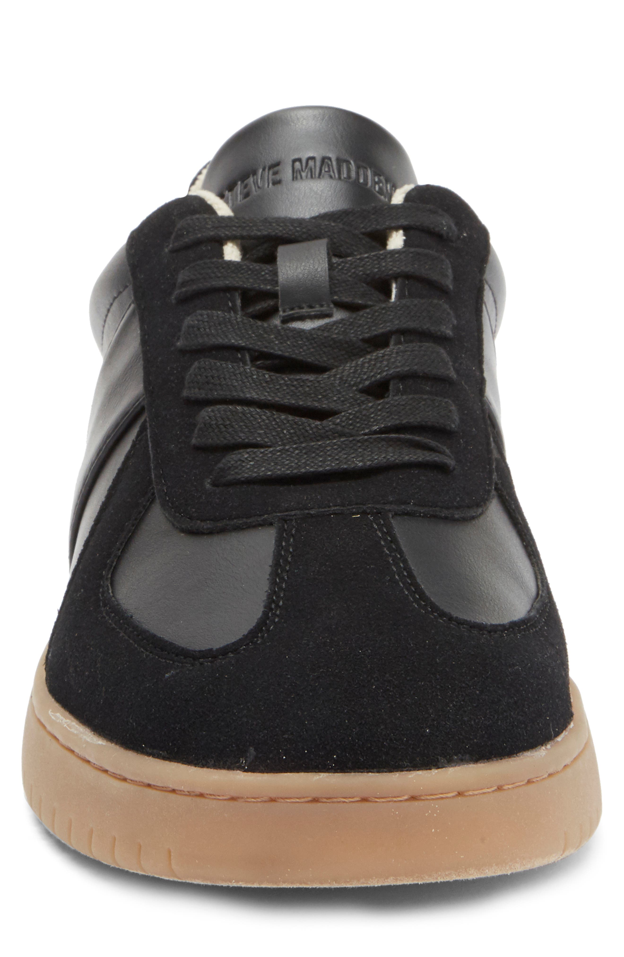 Steve Madden Kixon Sneaker, Alternate, color, Black