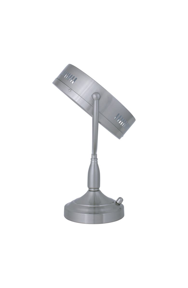 Zadro Lighted Makeup Mirror with 8X/1X Magnifications, Alternate, color, Satin Nickel