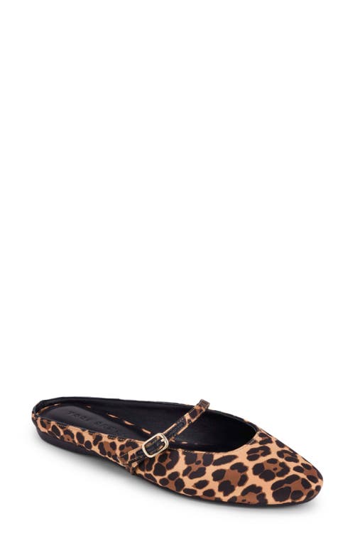 Yosi Samra Lily Mary Jane Mule In Animal Print