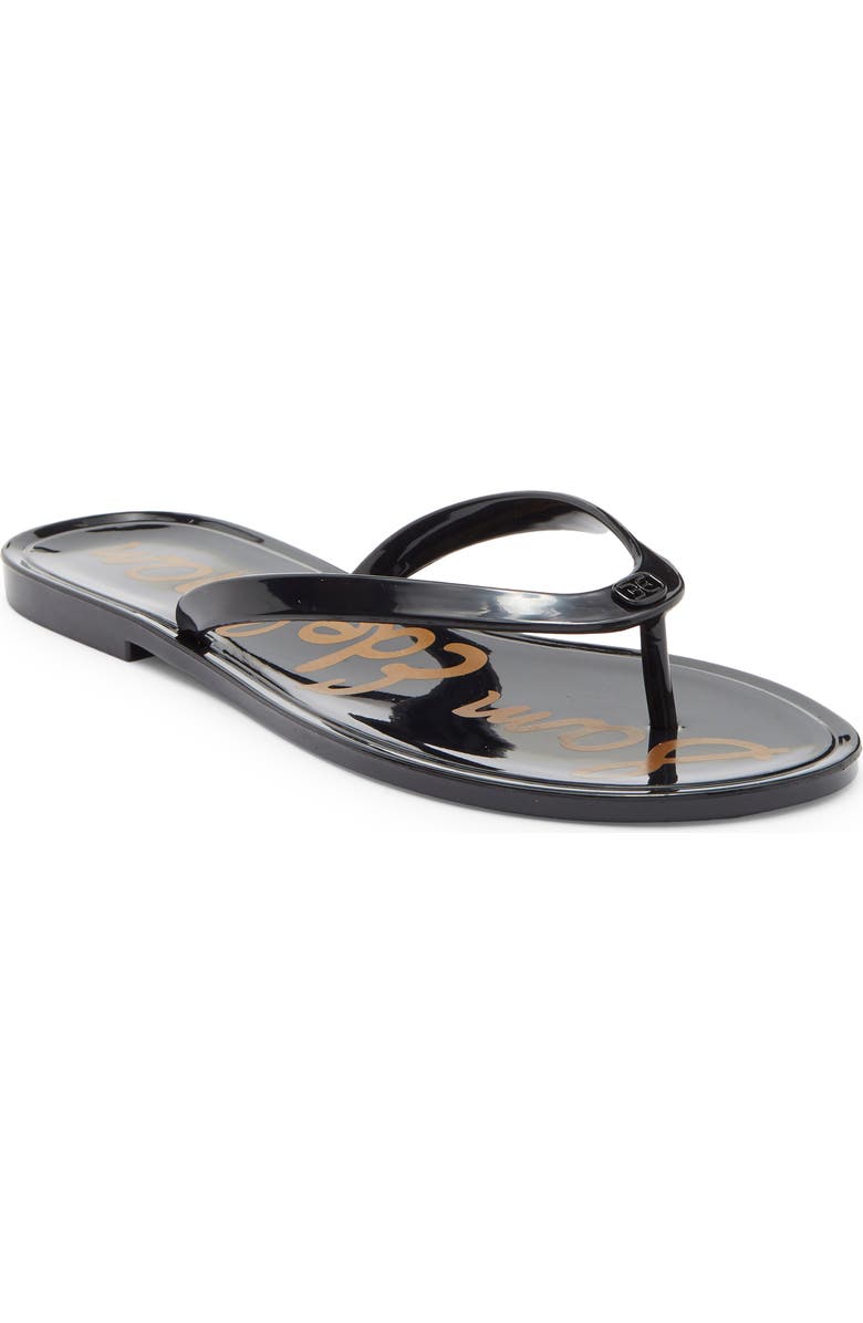 Sam Edelman Dean Flip Flop, Main, color, Black