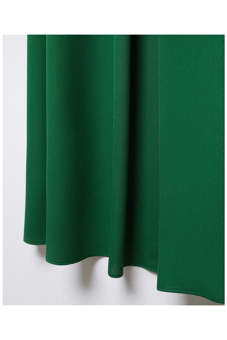 Pleat Sleeveless Maxi Dress, Alternate, color, GREEN