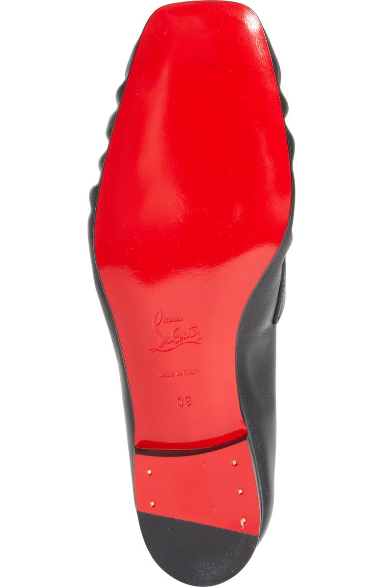 Christian Louboutin Mocallista Penny Loafer, Alternate, color, Black/ Black