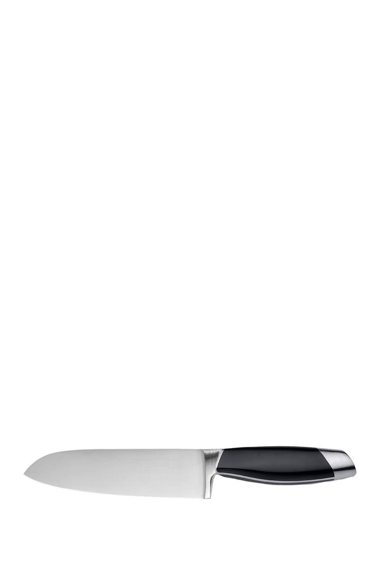 7" Santoku Knife, Main, color, BLACK