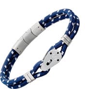 Link Up Sailing Pulley Nylon Cord Brushed Stainless Steel Detail