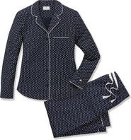 Petite Plume Cotton Twill Long Pajamas