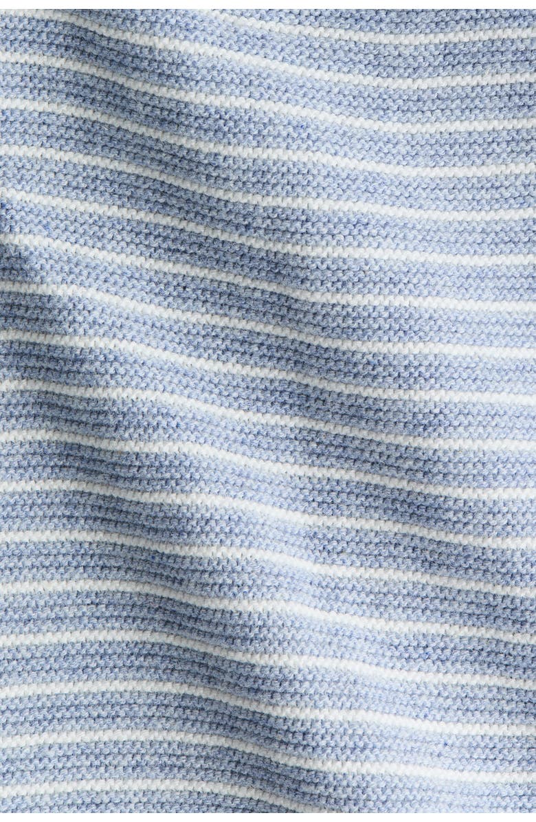 H&M Purl-knit Cotton Romper Suit, Alternate, color, 