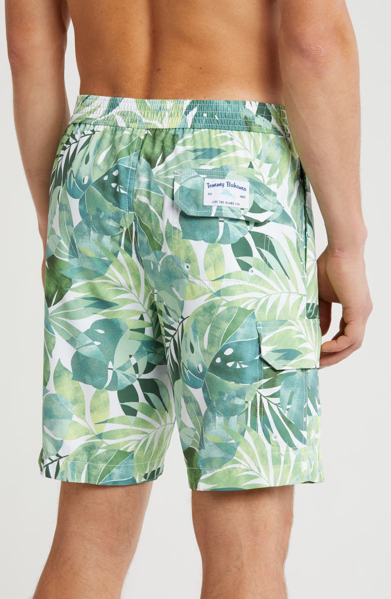 Tommy Bahama Baja Palma Fresca Swim Trunks, Alternate, color, 