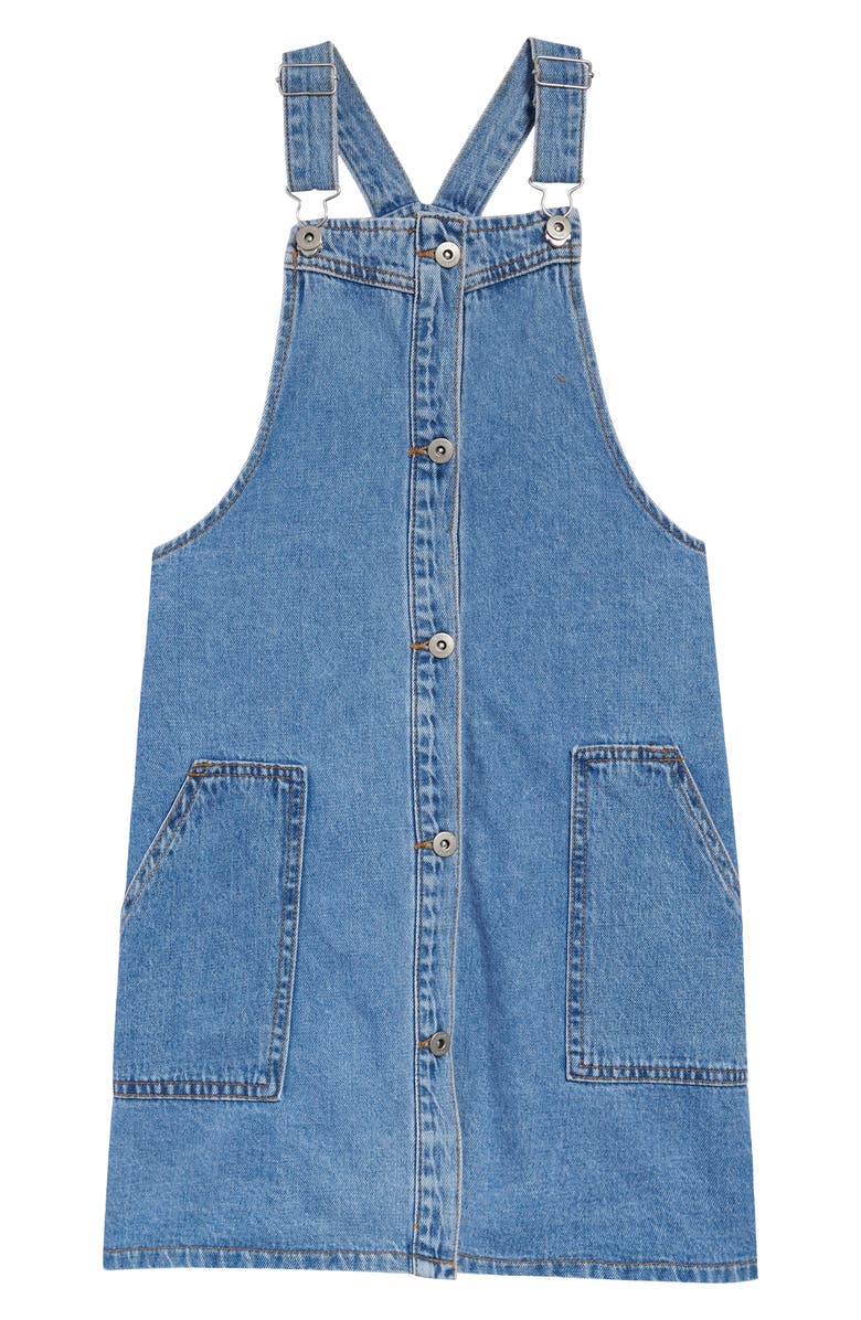 seed heritage Kids' Denim Overall Jumper, Main, color, 