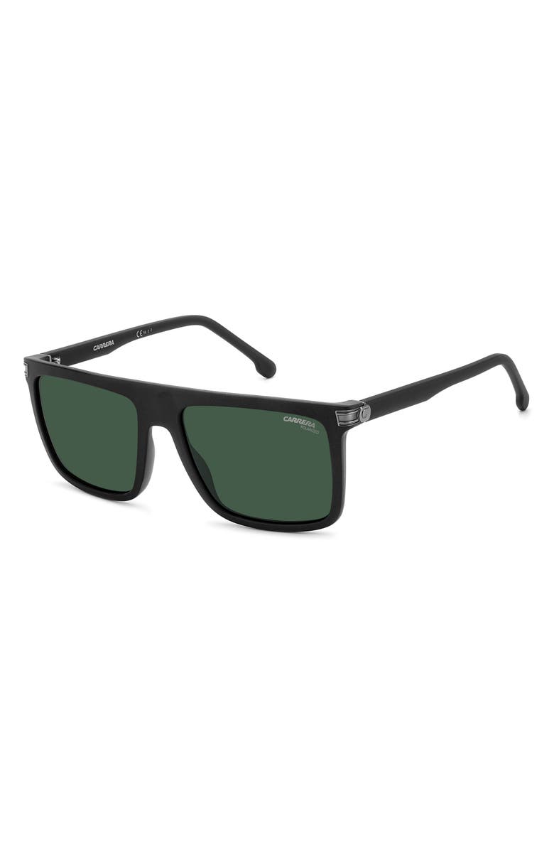 Carrera Eyewear 58mm Flat Top Rectangular Sunglasses, Alternate, color, 