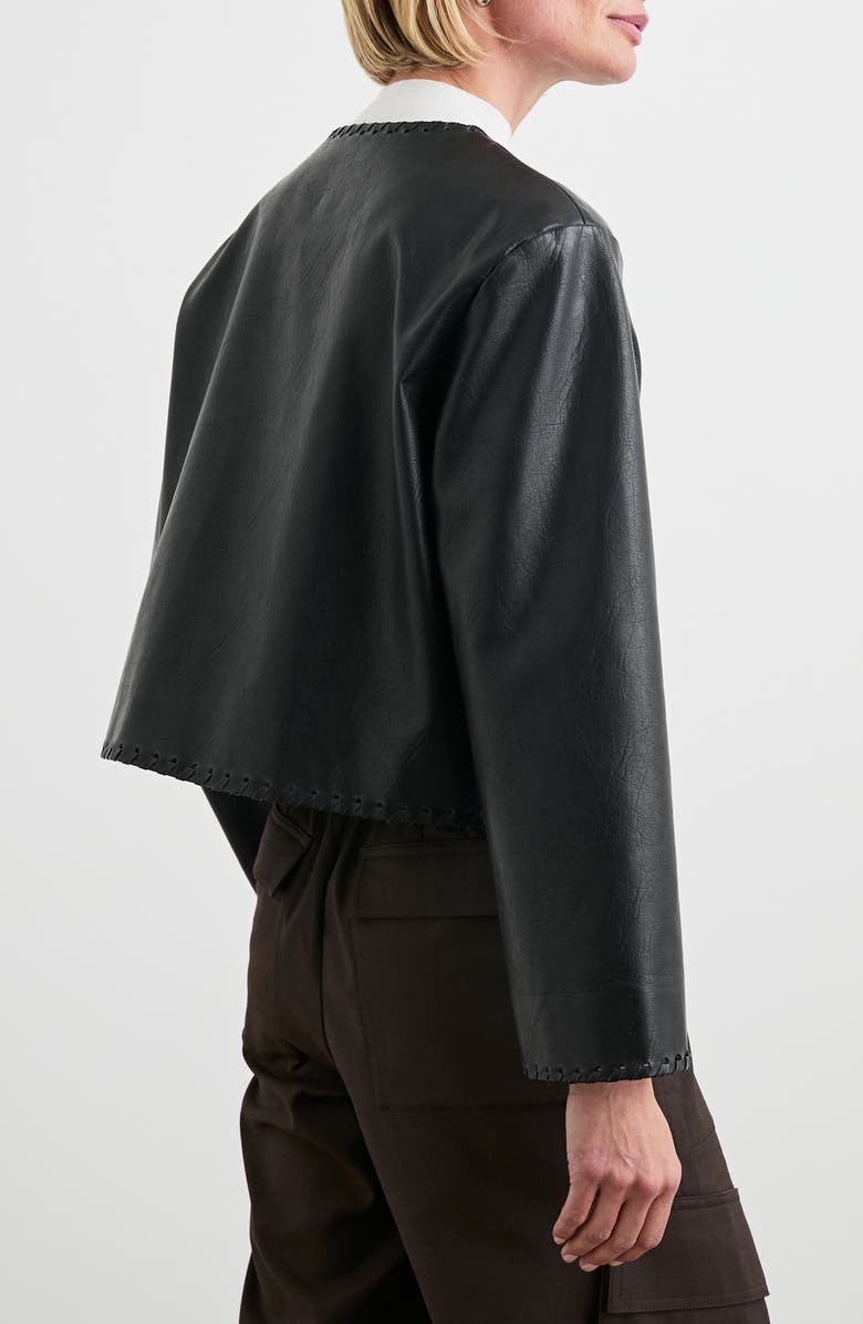 Rails Nevina Faux Leather Jacket, Alternate, color, Black