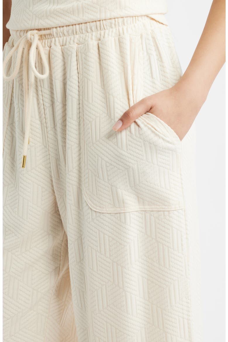 Crop Wide Leg Drawstring Pants, Alternate, color, PARCHMENT