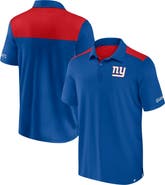 FANATICS Men's Fanatics Royal/Red New York Giants Colorblock Polo