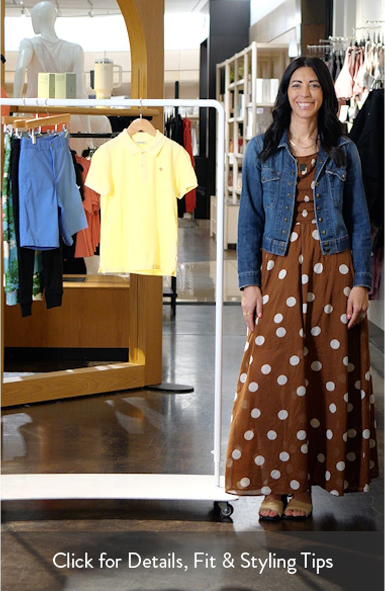 Kids' Cotton Piqué Polo, sales video thumbnail