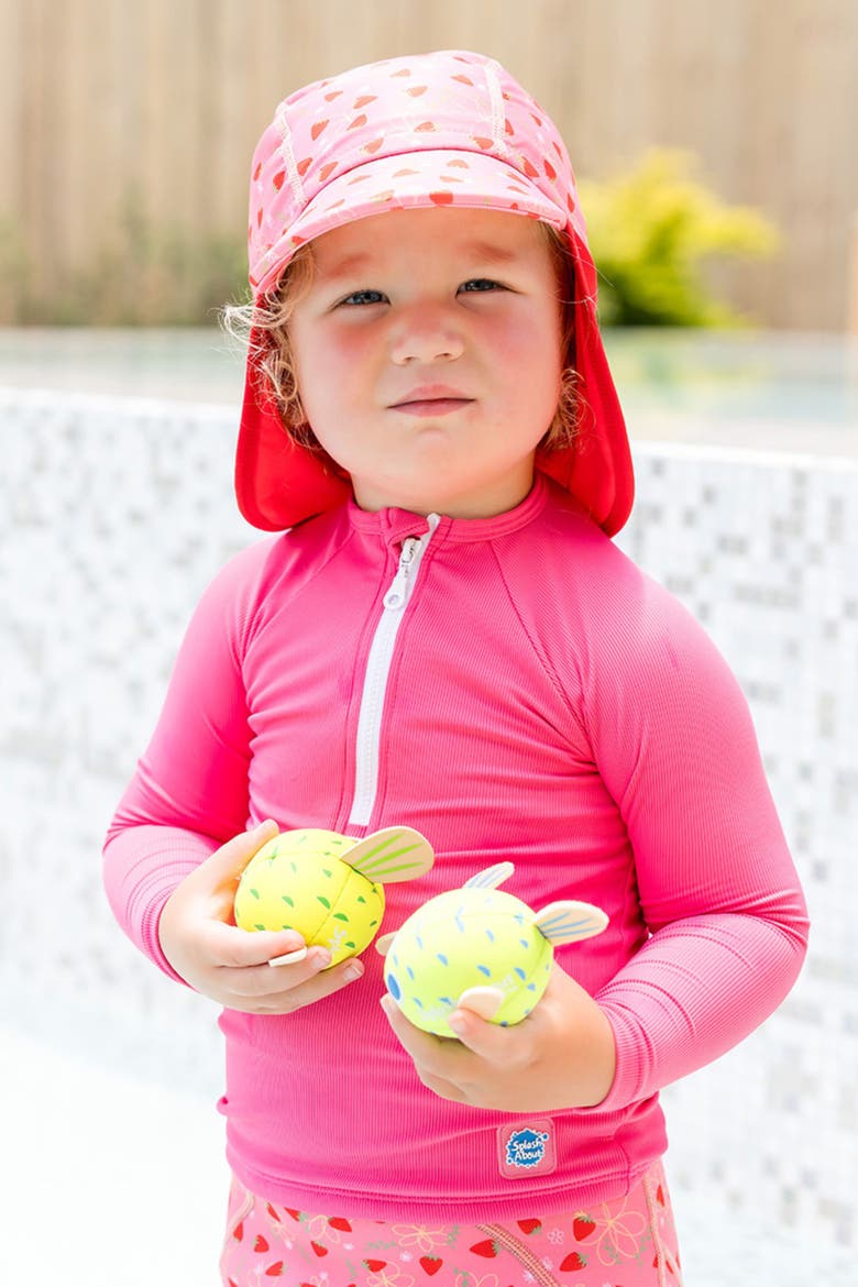 Kids Premium Long Sleeve Rashguard, Alternate, color, Pink
