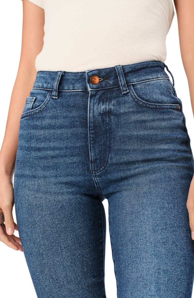 WARP+WEFT Nao Raw Hem Bootcut Jeans, Alternate, color, Huntington