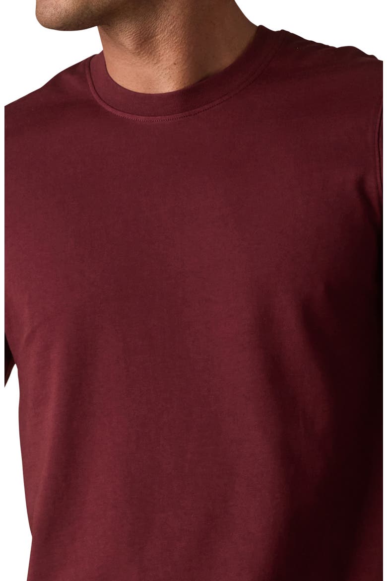 Lennox Cotton Long Sleeve T-Shirt, Alternate, color, PORT WINE