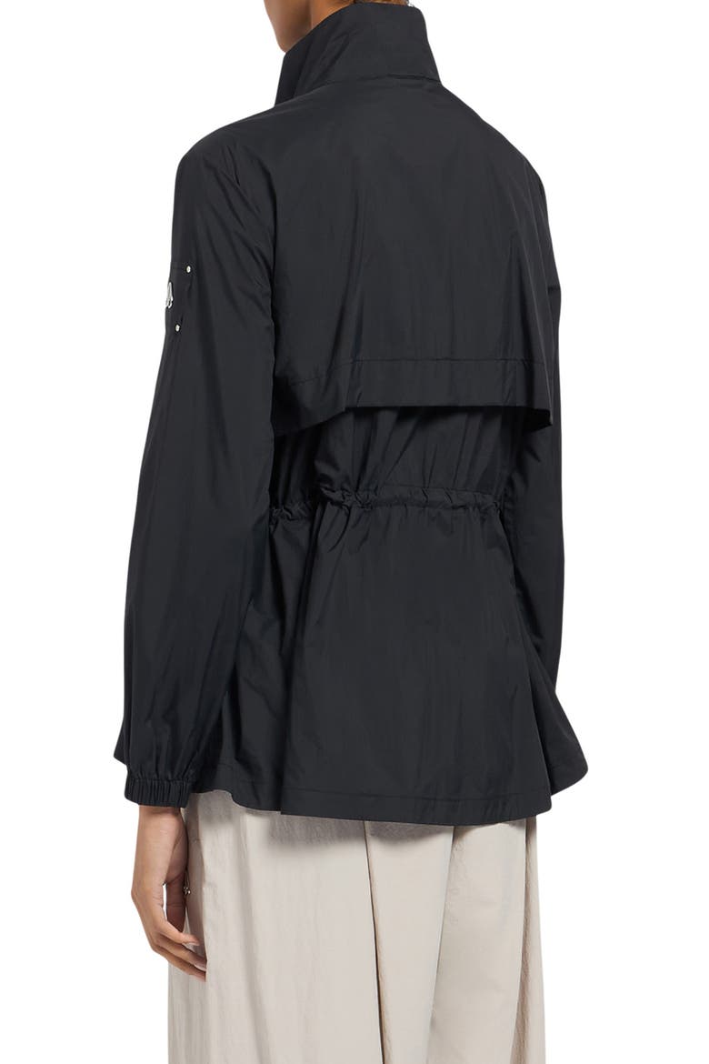 Labelle Water Repellent Ripstop Jacket, Alternate, color, BLACK