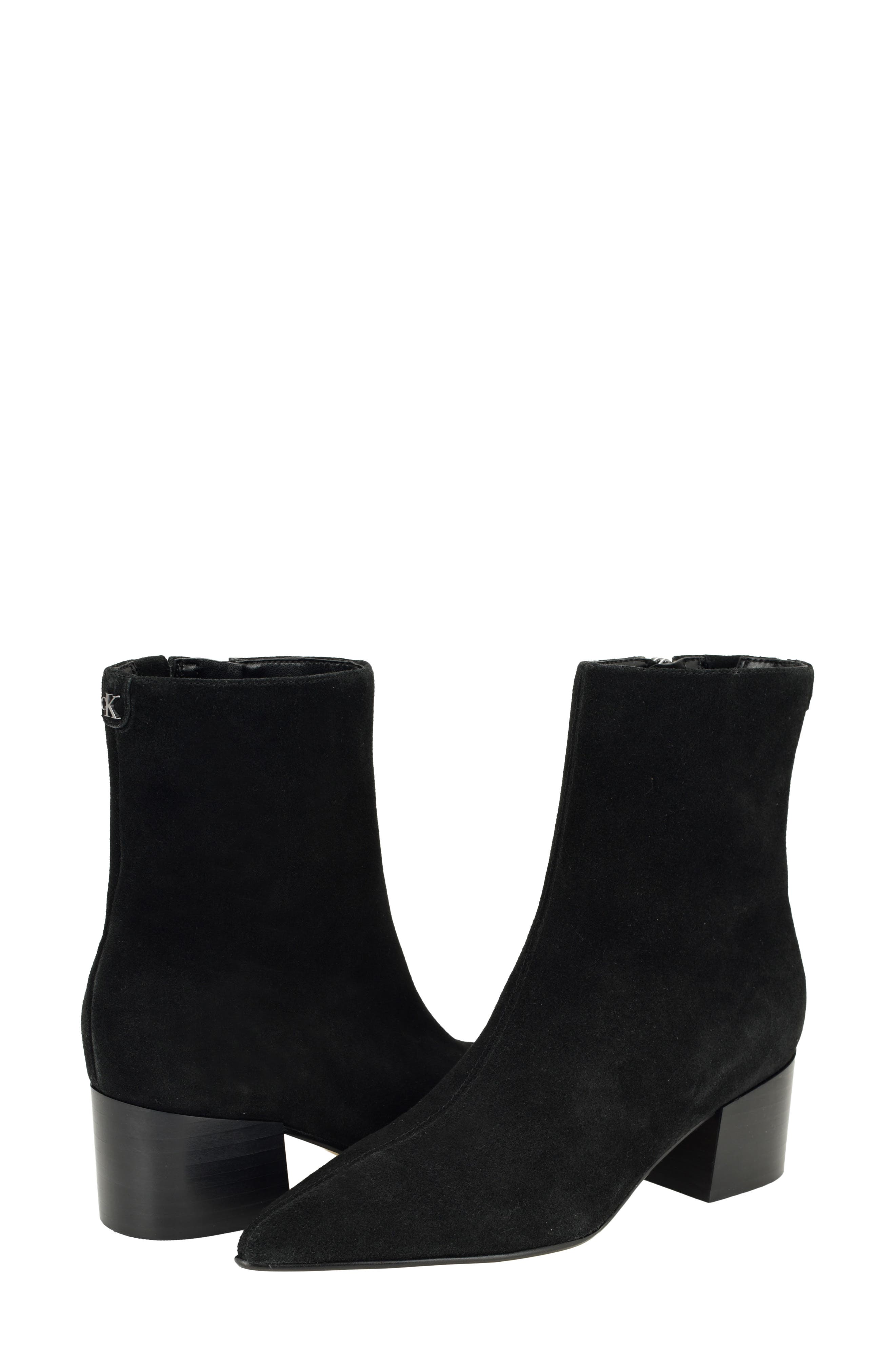 Rimidy Bootie, Alternate, color, BLACK SUEDE