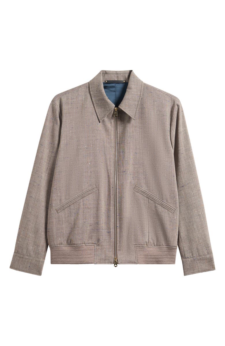 Paul Smith London Regular Fit Wool Blend Jacket, Main, color, Beige