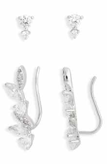 Nadri Set of 2 Lavande Earrings