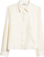 PARTOW Lara Silk Button-Up Top