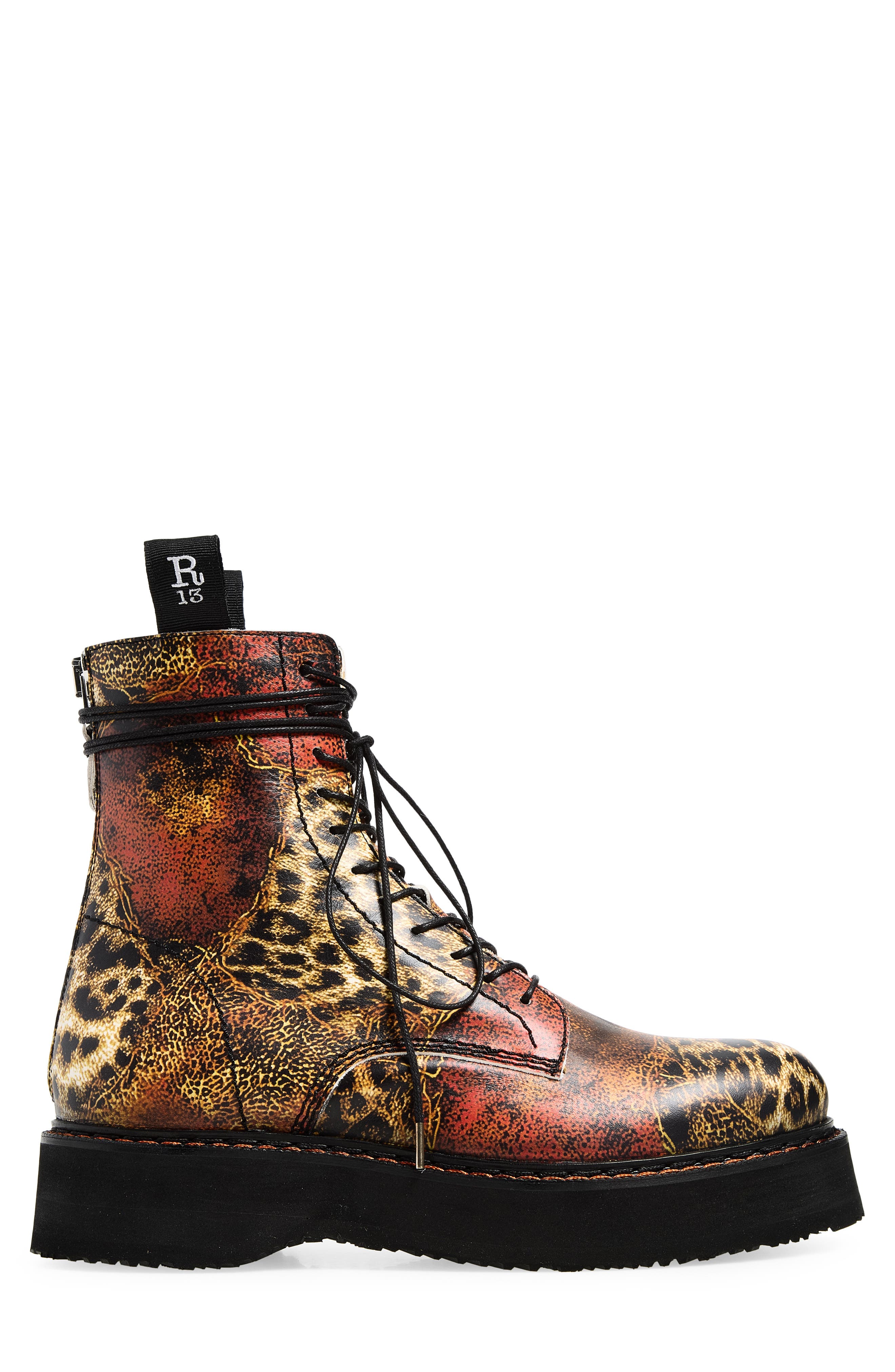 Core Single Stack Boot, Alternate, color, PRINTED YELLOW LEOPARD