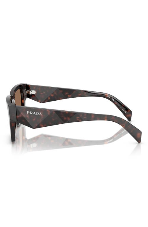 Prada Eyewear Sunglasses In Dark Brown