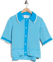 3.1 Phillip Lim Textured Short Sleeve Polo