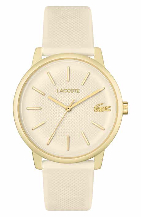 Lacoste 12.12 Move Silicone Strap Watch, 42mm