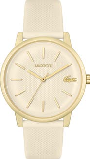 Lacoste 12.12 Move Silicone Strap Watch, 42mm