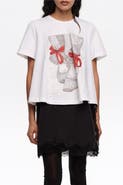 Bimba y Lola Ballerinas Logo A-Line T-Shirt