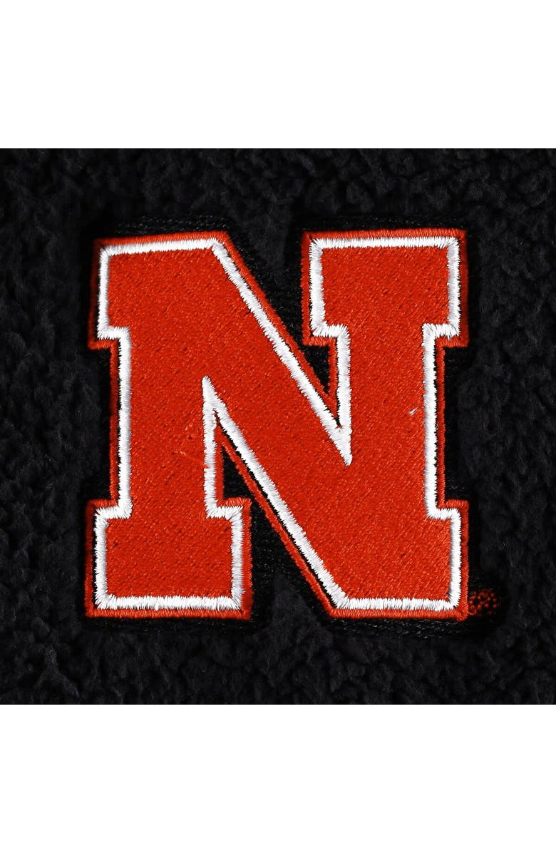 BOXERCRAFT Women's Black Nebraska Huskers Everest Half-Zip Sweatshirt, Alternate, color, Black
