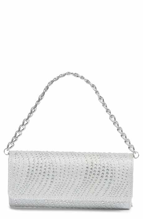 Jessica McClintock Max Embellished Shoulder Bag