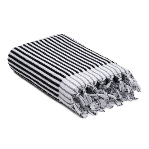 Stripes Turkish Cotton Terry Bath Towel