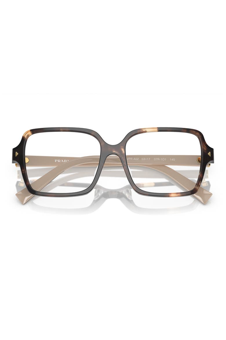 51mm Pillow Optical Glasses, Alternate, color, HAVANA