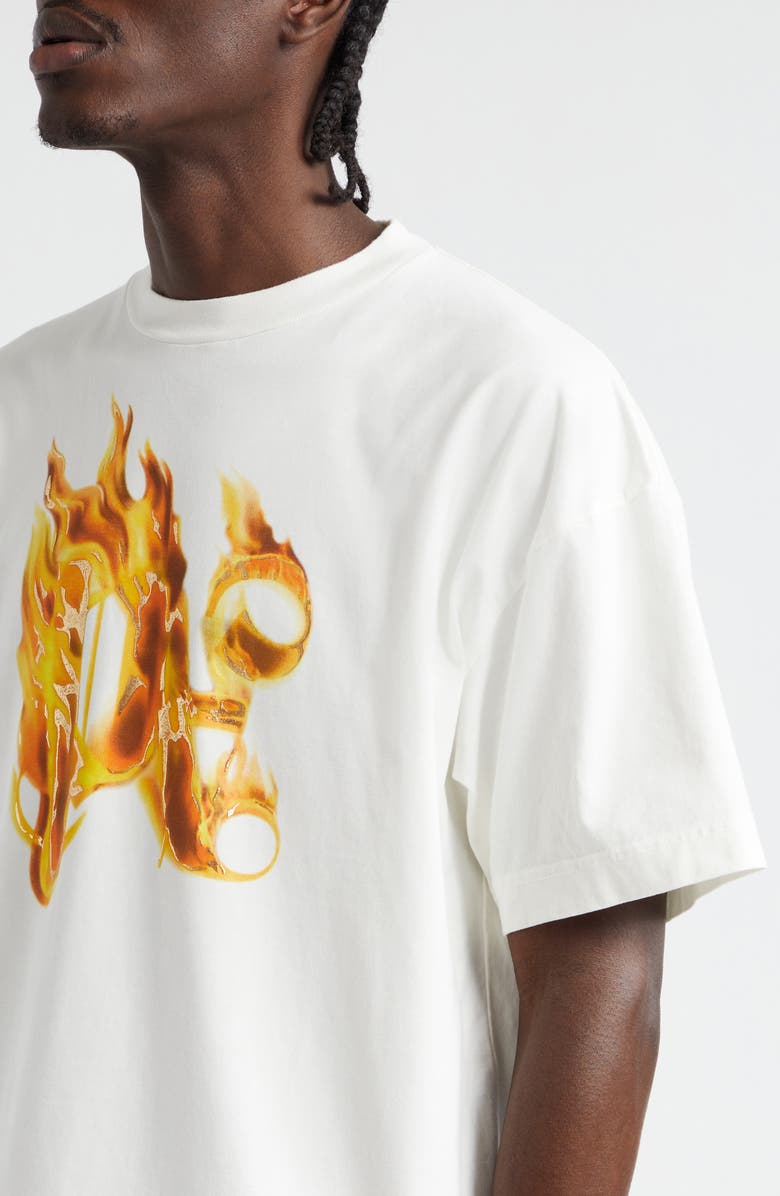 Palm Angels T-Shirt, Alternate, color, White